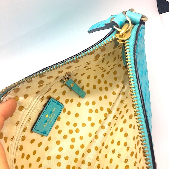 Kate Spade Light Blue Spotted Bag - Picture 6 of 10